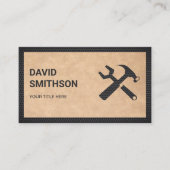 クラフモダントハンドマン自動修理整備士 名刺 (正面)