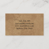 クラフモダンミニマルト紙 名刺 (裏面)