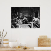 クラフリン大学：1899年 ポスター (キッチン)