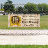 クラフ人気があるルのグランドオープン情報の追加 横断幕 (インサイチュ)