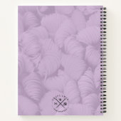 クラフ保ツ糸に穏やかなニット ノートブック (裏面)