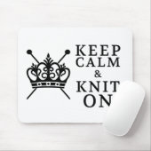 クラフ保トに穏やかなニット/クラウンロゴ マウスパッド (マウス)