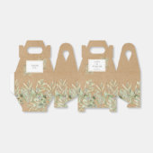 クラフ素朴グリー葉ズ結婚ズ フェイバーボックス (折り畳みなし)