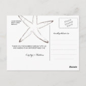 クラフ素朴ト紙スタ航海のイ結婚ッシュ ポストカード (裏面)