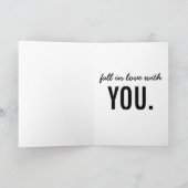 クラフ素朴ト紙バおもしろいレンティネス シーズンカード (内部)