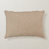 クラフ素朴ト紙空白のテンプレートカスタム アクセントクッション (正面)