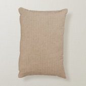 クラフ素朴ト紙空白のテンプレートカスタム アクセントクッション (裏面(縦))