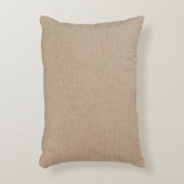 クラフ素朴ト紙空白のテンプレートカスタム アクセントクッション (正面(垂直))