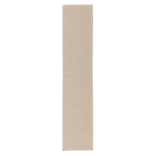 クラフ素朴ト紙空白のテンプレートカスタム ショートテーブルランナー (正面)