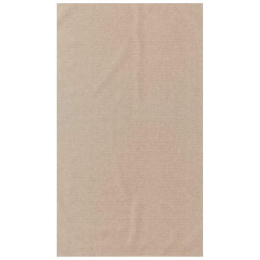 クラフ素朴ト紙空白のテンプレートカスタム テーブルクロス (正面)