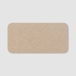 クラフ素朴ト紙空白のテンプレートカスタム 名札