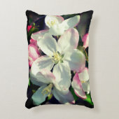クラブかわいらしリン春花咲き乱れる花 アクセントクッション (正面(垂直))