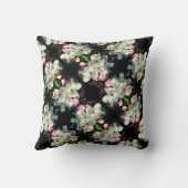 クラブかわいらしリン春花咲き乱れる花 クッション (裏面)