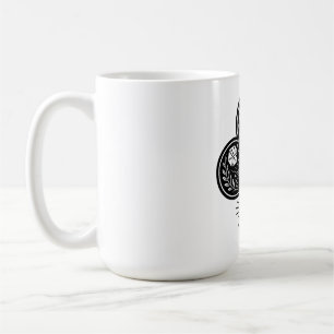 クラブのエース ― レディラックのカメオ コーヒーマグカップ