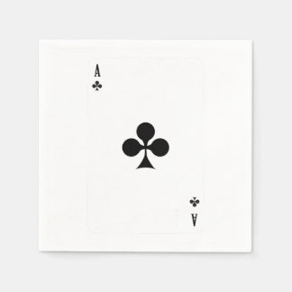 クラブのカード遊マッチングおもしろいハロウィン スタンダードカクテルナプキン