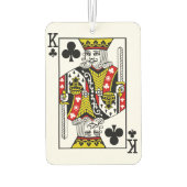 クラブのキングトランプ カーエアーフレッシュナー (裏面)