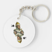 クラブのキング キーホルダー (裏面)