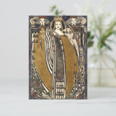 クラブのクイーンズバイマーガレット・マクドナルド・マクキントシュ サンキューカード (スタンド正面)