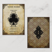 クラブのグランジなエース 名刺 (正面/裏面)