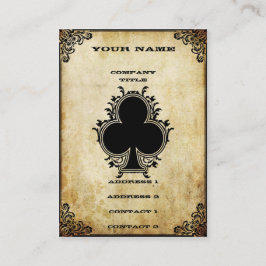 クラブのグランジなエース 名刺