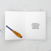 クラブのジャグリングカスタムのメッセージパーソナライズされた カード (内部)