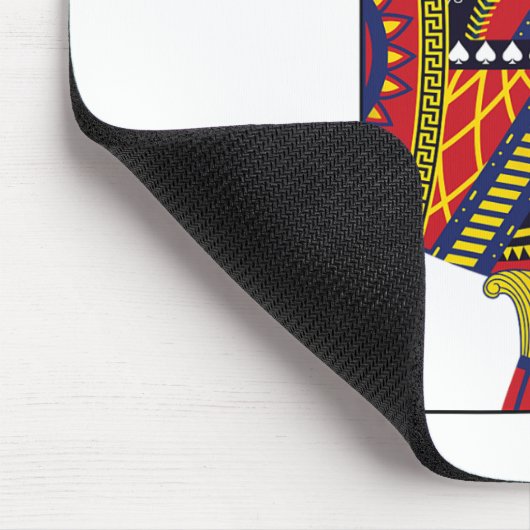 クラブのジャックトランプのポーカーカード遊のカードブラックジャックCa マウスパッド (コーナー)