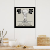 クラブのバイツブ – よりバランスの取れた(と縁ど共) ポスター (キッチン)