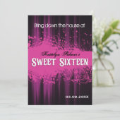クラブのフライヤーのような スイート16 招待状 (スタンド正面)