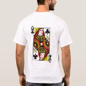 クラブの女王 Tシャツ (裏面)