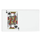 クラブの王-あなたのイメージを加えて下さい 名札 (正面)