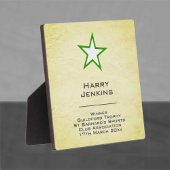 クラブまたは協会の受賞者の賞 フォトプラーク