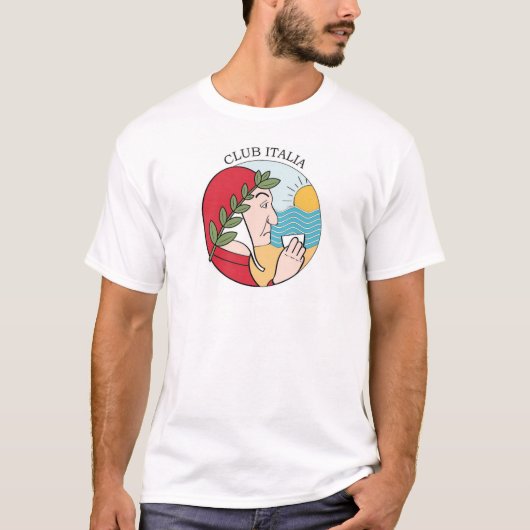 クラブイタリア男子Tシャツ Tシャツ (正面)