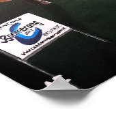 クラブカニノブーメラン絵を描ズバイアルフレッドキツネ ポスター (角)