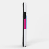 クラブカラーの電話ケース!クラレット&ブルーシャツ Case-Mate iPhoneケース (裏面/右)