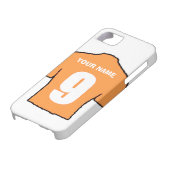 クラブカラーの電話ケース! – 古い金ゴールドシャツ Case-Mate iPhoneケース (下部)