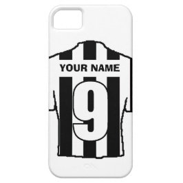 クラブカラーの電話ケース！白黒シャツ iPhone 11 ケース