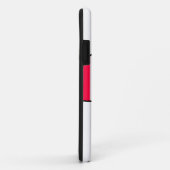 クラブカラーの電話ケース!赤シャツと白シャツ Case-Mate iPhoneケース (裏面/右)