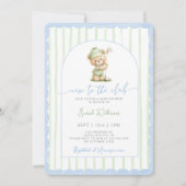 クラブゴルフベビーシャワーボーイの新機能 招待状 (正面)