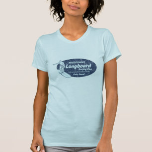 クラブサーフィンの女性Tシャツ Tシャツ