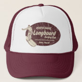 クラブサーフィンインバーガンディTrucker Hat キャップ (正面)