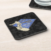 クラブサーフィンダイヤモンドハワイアンティキバーコースター コースター (左側)