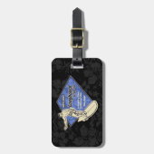 クラブサーフィンダイヤモンドハワイアン ラゲッジタグ (正面縦)