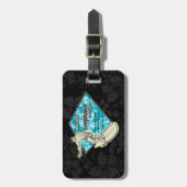 クラブサーフィンダイヤモンドハワイアン ラゲッジタグ (正面縦)