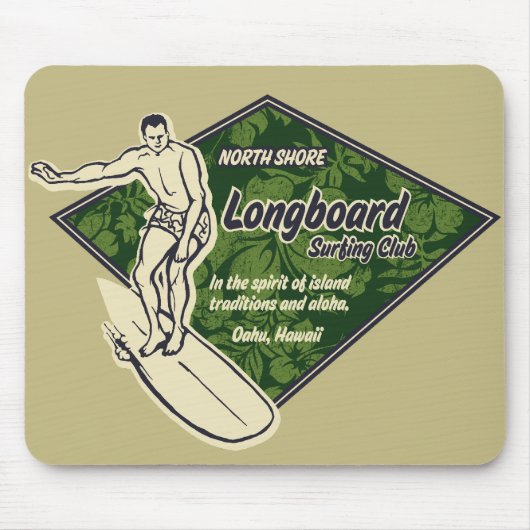 クラブサーフィンロゴマウスパッド マウスパッド (正面)