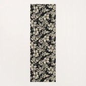 クラブサーフィンロングボードロゴ&ハイビスカスハワイアン ヨガマット (裏面)