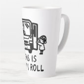 クラブシェルバインド カフェラテマグ (右アングル)