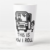 クラブシェルバインド カフェラテマグ (正面)