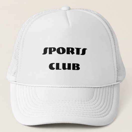 クラブチーム スポーツ キャップ (正面)