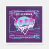 クラブトロピカーナネオンサイン スタンダードランチョンナプキン (正面)