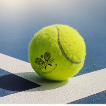 クラブネームテニスチームブラックカスタム